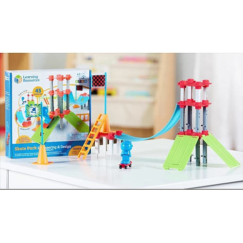 Будівельний конструктор Скейт парк (43 шт) від Learning Resources