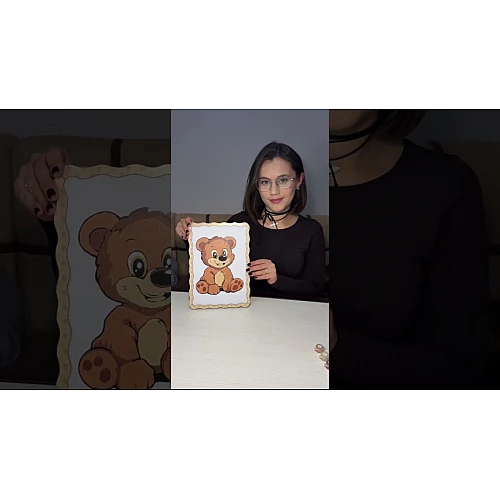 Набір для розфарбовування Ведмедик від PuzzleOk