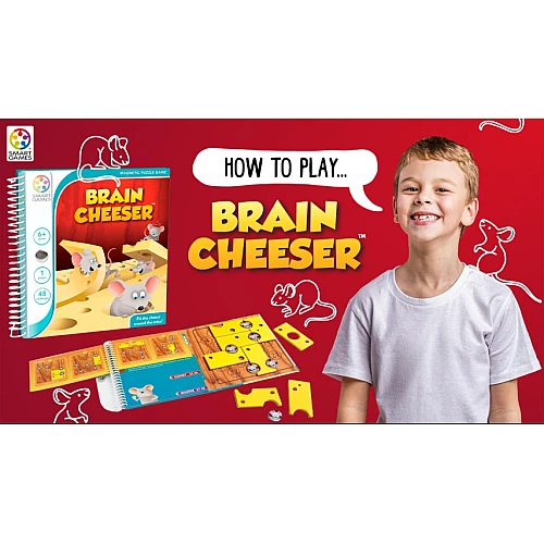 Настольная магнитная игра Мышки и сыр от SmartGames