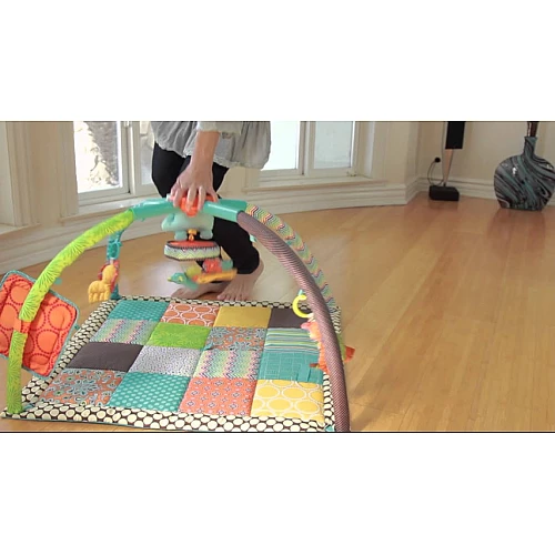 Розвиваючий ігровий килимок з подушкою від Infantino