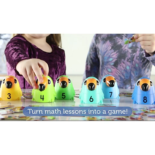 Математический набор для счета и сортировки Птицы (10 шт) от Learning Resources