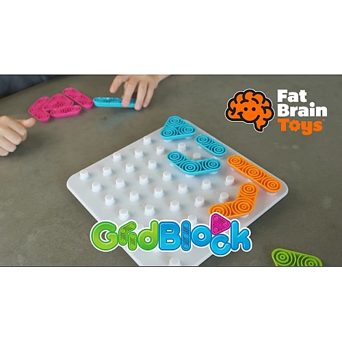 Настільна логічна гра Кольорові блоки від Fat Brain Toys