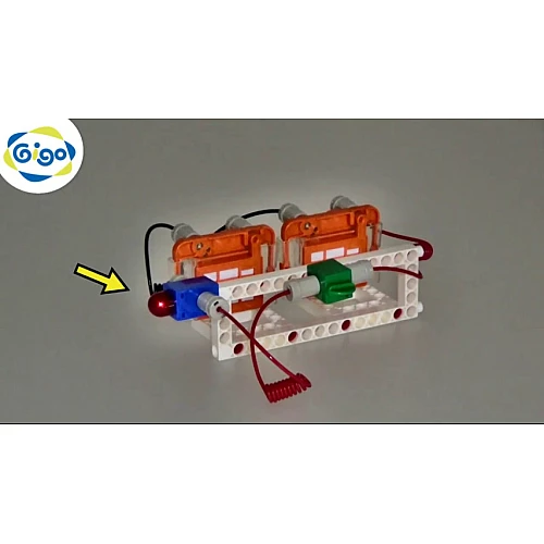 Розвиваючий набір Хімічна батарея (132 деталі) від Gigo