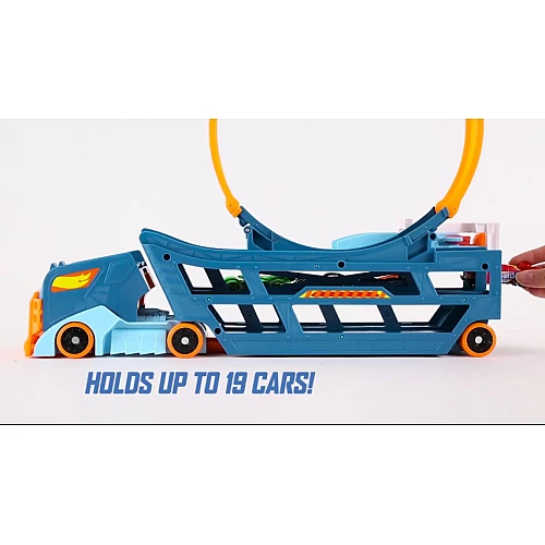 Розвиваючий конструктор Автовоз з гоночним треком від Hot Wheels