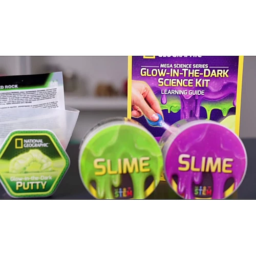 Развивающий STEM набор Светящаяся в темноте Лаборатория от National Geographic