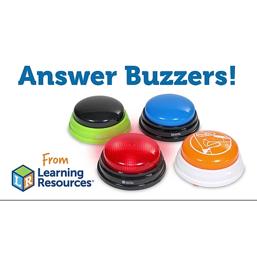 Кнопка для игры в викторину Зуммер (1 шт) от Learning Resources