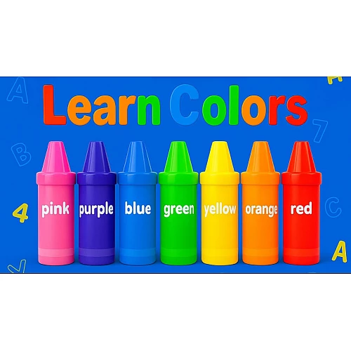 Набір для сортування та рахунку Різнобарвні олівці пенали (56 шт) від Learning Resources