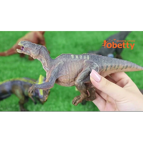 Набір великих фігурок динозаврів Юрський період (9 шт) від Obetty