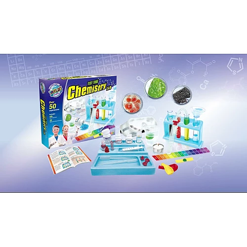Науковий набір STEM Хімічна лабораторія (50+ експериментів) від WILD!