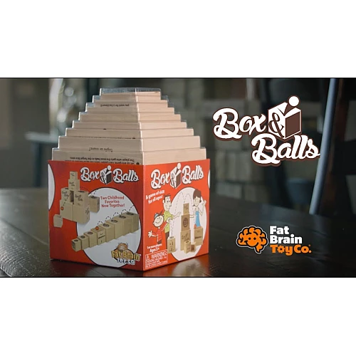 Логическая игрушка Коробки и мячики от Fat Brain Toys