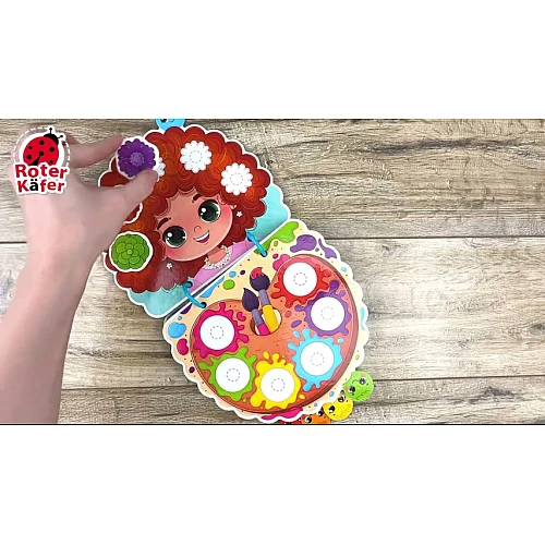 Развивающая игра Бизи бук. Смайлики