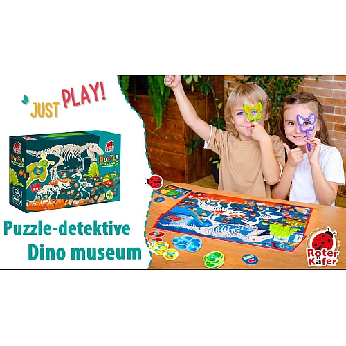 Розвиваюча гра Пазл-детектив. Музей Діно (54 елементи)