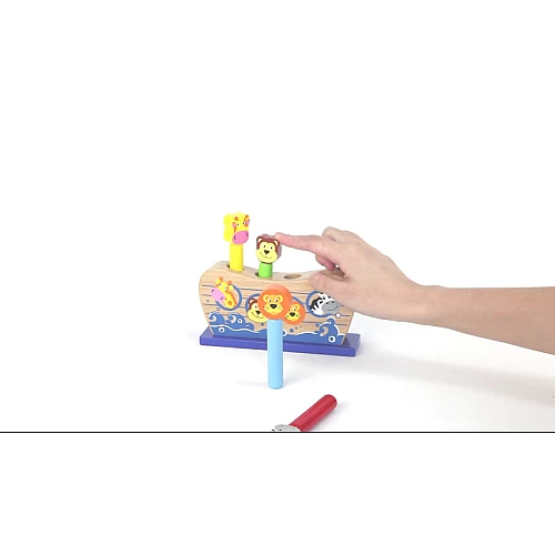 Розвиваюча іграшка Веселі тварини від Viga Toys