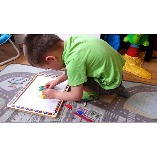 Розвиваючий набір Магнітні блоки (120 шт) від Melissa & Doug