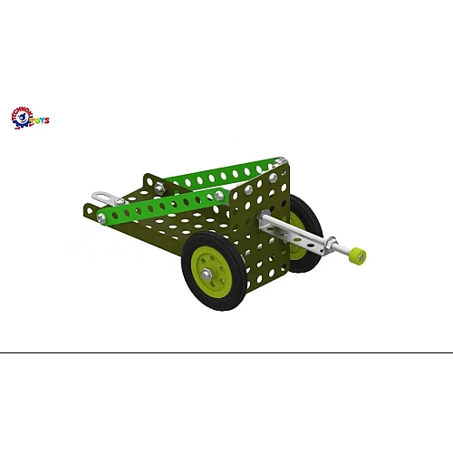 Металевий конструктор Військова техніка (201 деталь)