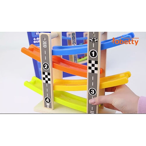 Розвиваючий набір Гірка автотрек з машинками від Obetty