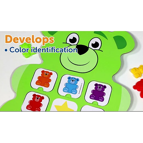 Навчальна настільна гра Bingo ведмеді (73 елементи) від Learning Resources