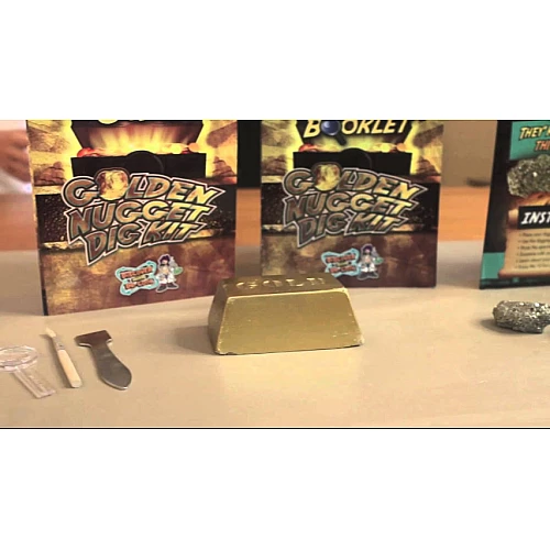 Научный STEM набор Золотой слиток от Discover with Dr. Cool