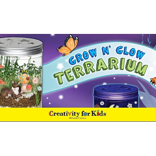 Научный STEM набор Светящийся террариум от Creativity For Kids