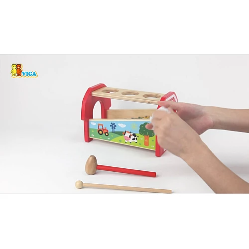 Развивающая игрушка Ксилофон 2-в-1 от Viga Toys