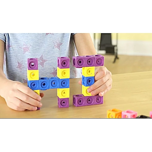 Развивающий STEM набор конструктор Кубики (100 шт) от Learning Resources