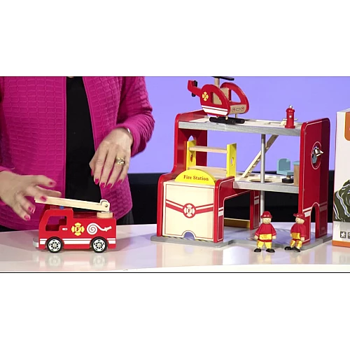 Розвиваючий набір Пожежна частина від Viga Toys
