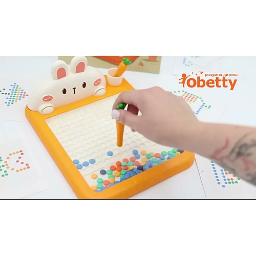 Розвиваючий магнітний набір Мозаїка з картками