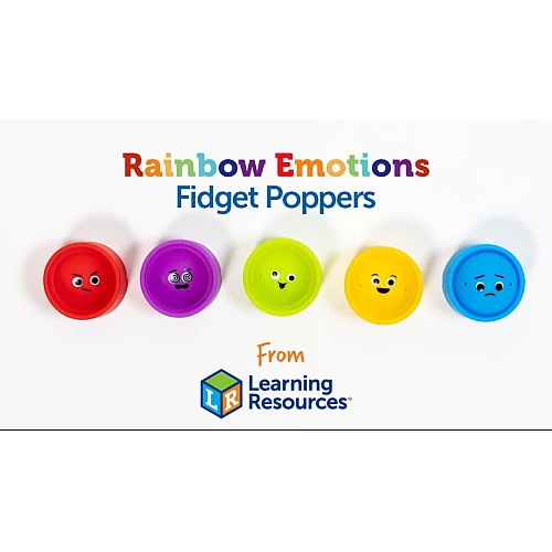 Розвиваючий набір Райдужні емоції (5 шт) від Learning Resources