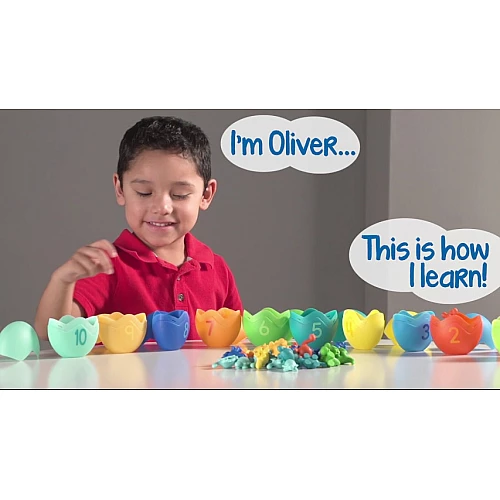 Лічильний набір "Яйця з динозаврами" від Learning Resources