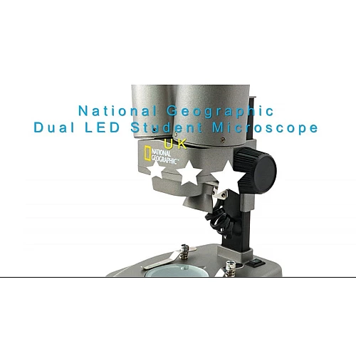 Розвиваючий STEM набір Мікроскоп (більше 50 елементів) від NATIONAL GEOGRAPHIC