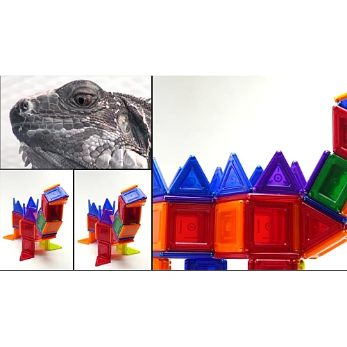 Магнітний набір Монтессорі конструктор Кольорові блоки (6 деталей) від Guidecraft