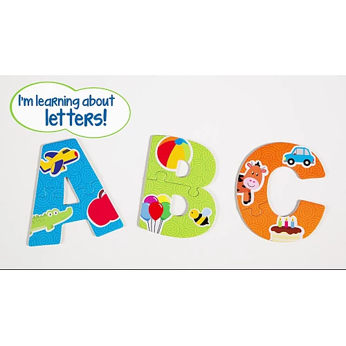 Развивающий набор Алфавит пазлы (52 шт) от Learning Resources