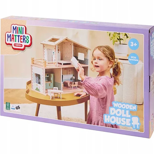 Розвиваючий ігровий набір Будинок для ляльок від Mini Matters