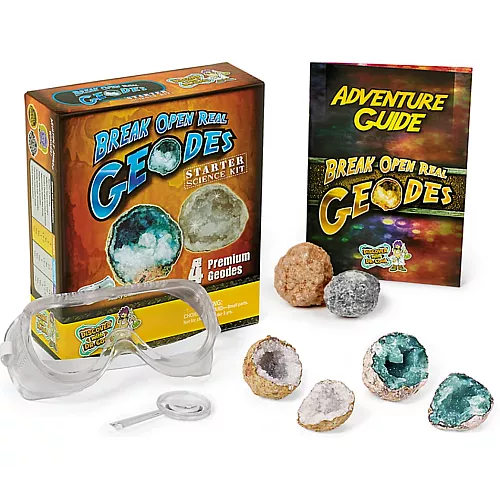 Научный STEM набор Геоды (4 шт) от Discover with Dr. Cool Научный STEM набор Геоды (4 шт) от Discover with Dr. Cool