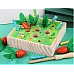 Развивающая магнитная игра сортер Морковки и червячки от Obetty