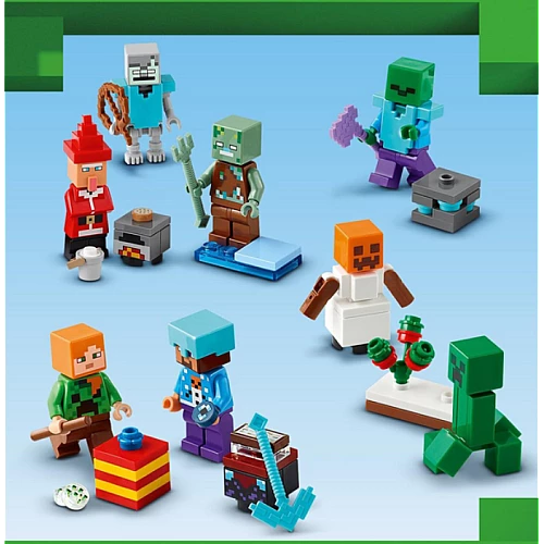 Різдвяний адвент календарь Minecraft від LEGO