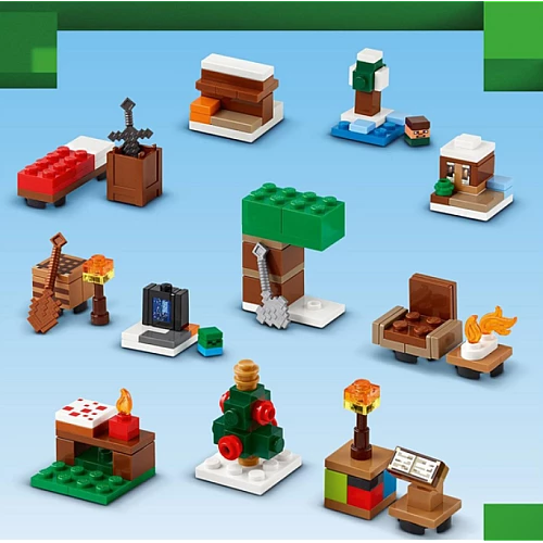 Різдвяний адвент календарь Minecraft від LEGO