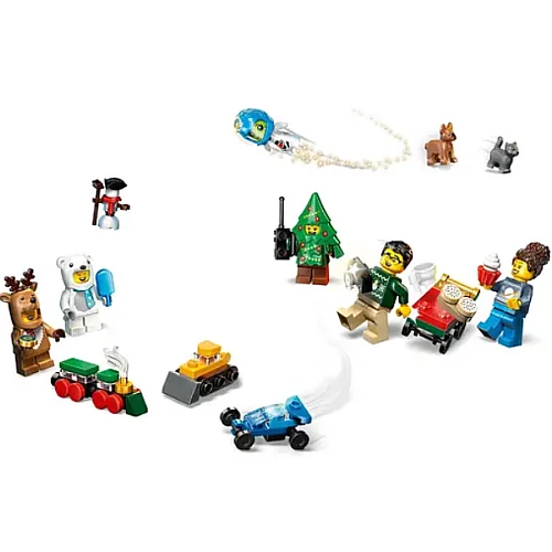 Адвент календарь Город от LEGO (186 детали)