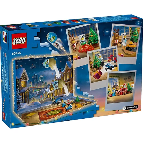 Адвент календарь Город от LEGO (186 детали)