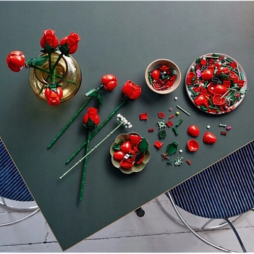 Конструктор Букет троянд (822 деталі) від Obetty