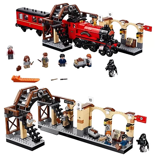 Конструктор Гаррі Поттер Хогвартс-експрес (801 деталь) від Obetty