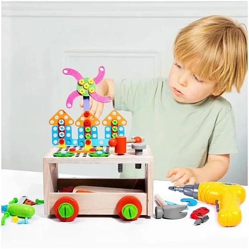 Ігровий набір інструментів з шуруповертом від Obetty