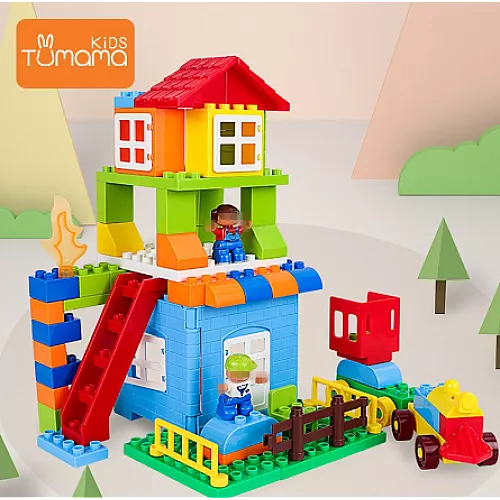 Логический строительный STEM набор Lego (76 шт)