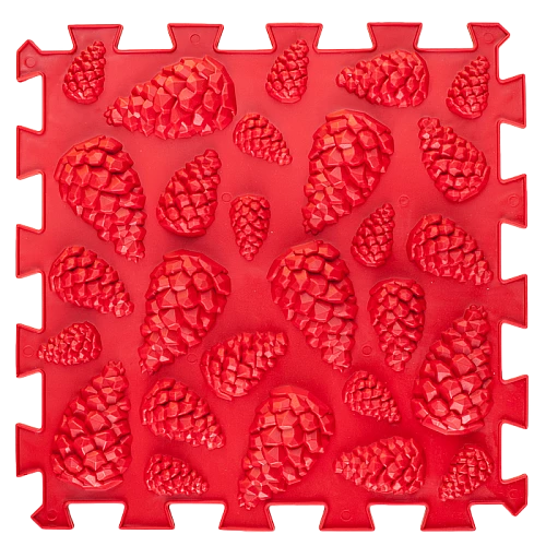 Тактильный массажный коврик Пазлы Микс (10 элементов)