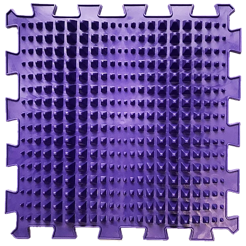 Тактильный массажный коврик Пазлы Микс (10 элементов)