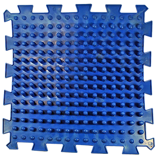 Тактильный массажный коврик Пазлы Микс (10 элементов)