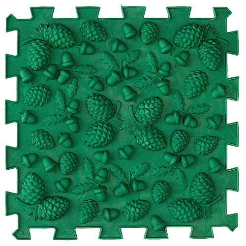 Масажний ортопедичний килимок Лісові пригоди з настільною грою (8 пазлів)