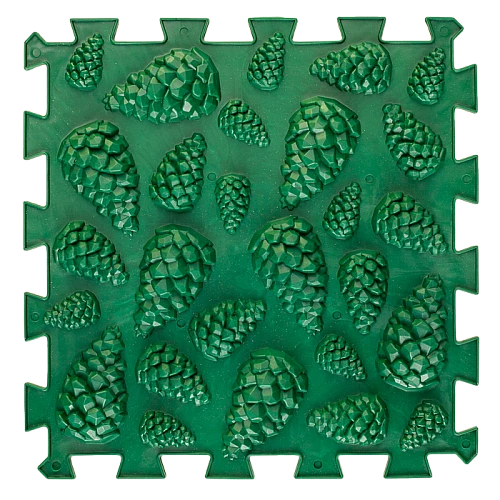 Масажний ортопедичний килимок Лісові пригоди з настільною грою (10 пазлів)