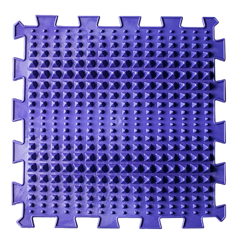 Тактильний масажний ортопедичний килимок Морський (6 пазлів)