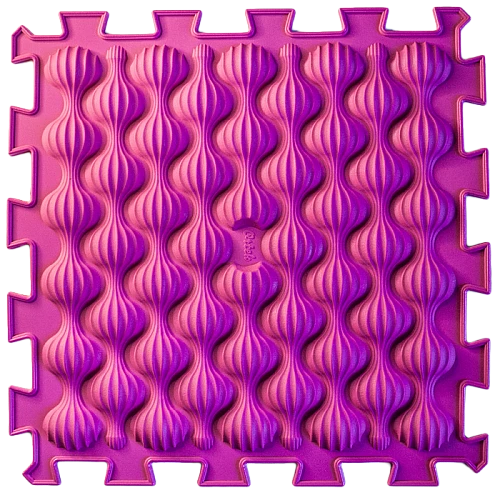 Тактильний масажний ортопедичний килимок Морський (6 пазлів)